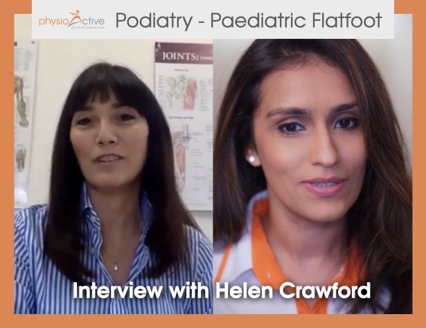 Podiatry and physio helps kid’s flatfeet using insoles